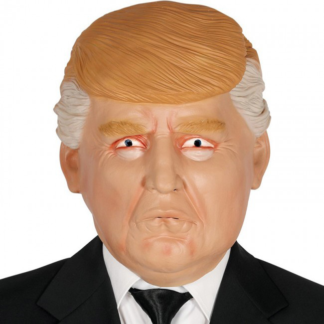 máscara de Donald trump