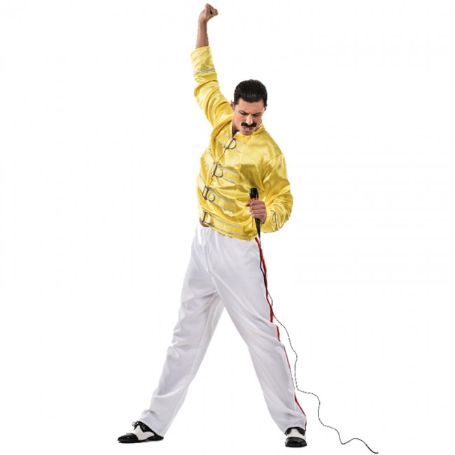 cumpleaños Espolvorear Superposición Disfraz de Freddie Mercury para hombre | Envío en 24h