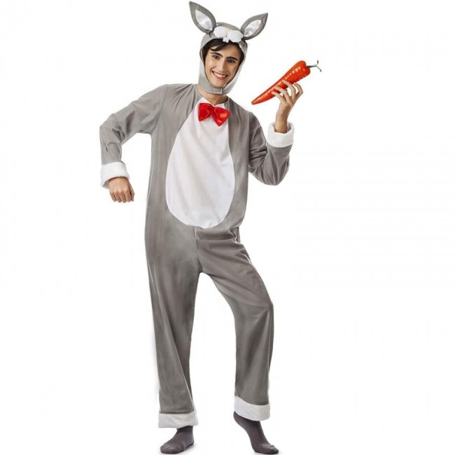 líder Pino servidor ▷ Disfraz Conejo gris para Hombre |【Envío en 24h】