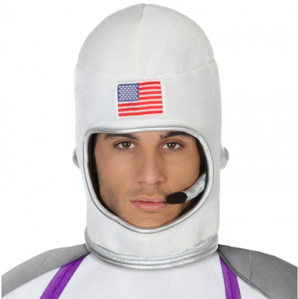 casco astronauta casero americano