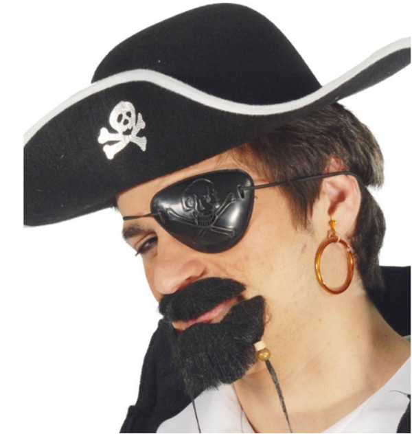 parte y pendiente pirata
