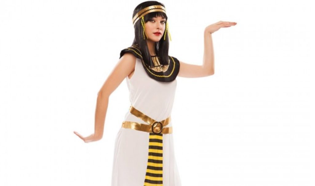 disfraz egipcia casero