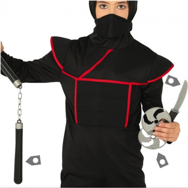Empotrar Adelante Con rapidez ▷ Disfraz Ninja Casero: Prepara tu Disfraz Paso a Paso