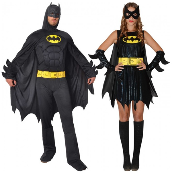 pareja disfraces batman