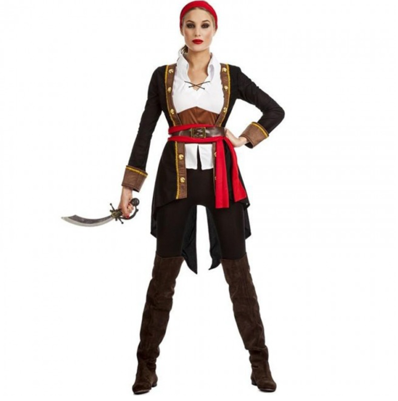 disfraz pirata calavera mujer