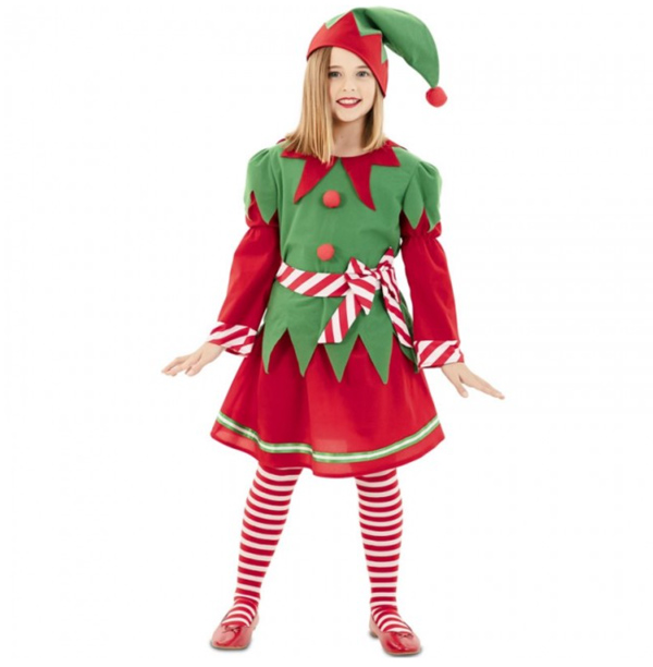 disfraz elfa navidad
