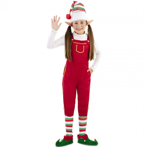 disfraz elfa navidad niña