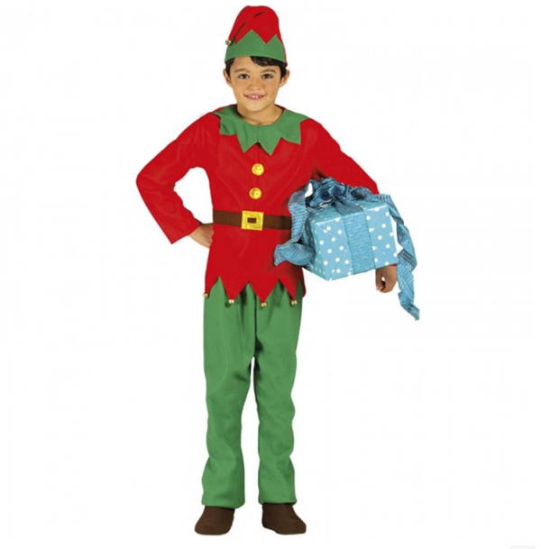 disfraz elfo navidad niño