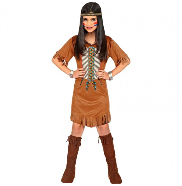 disfraz india nativa