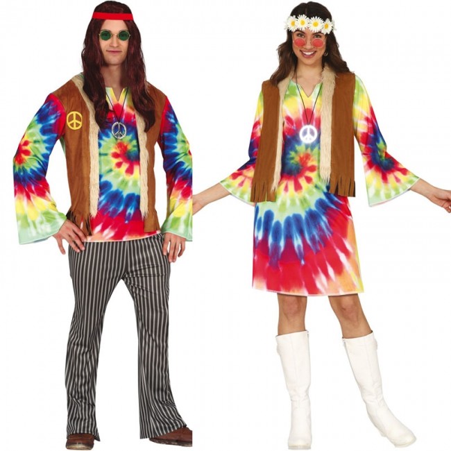 pareja hippie boho