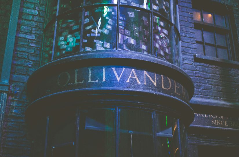 ollivanders tienda harry potter