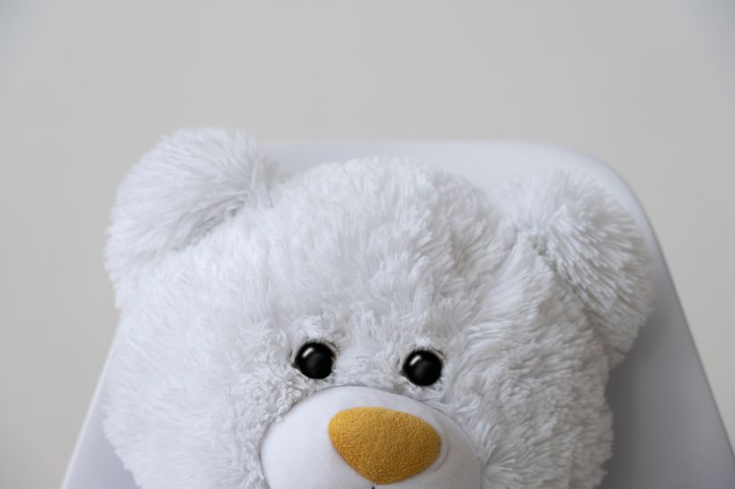 disfraz casero de oso polar peluche