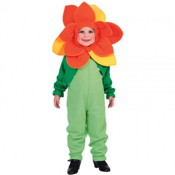 Disfraz de flor de niño