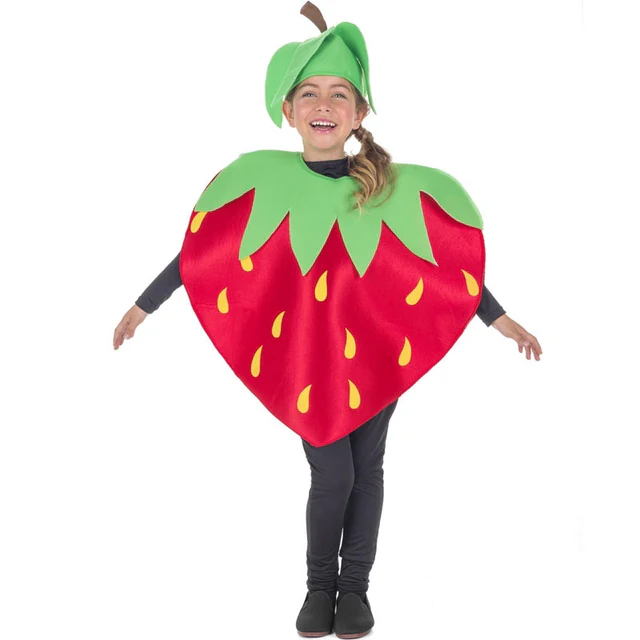 disfraz de fresa