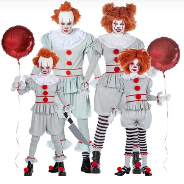 Disfraz para grupo del payaso Pennywise
