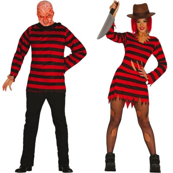Disfraz en pareja para Halloween Freddy Krueger